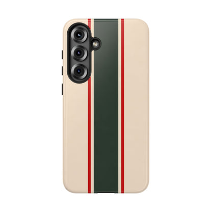 Green & Red Racing Stripes