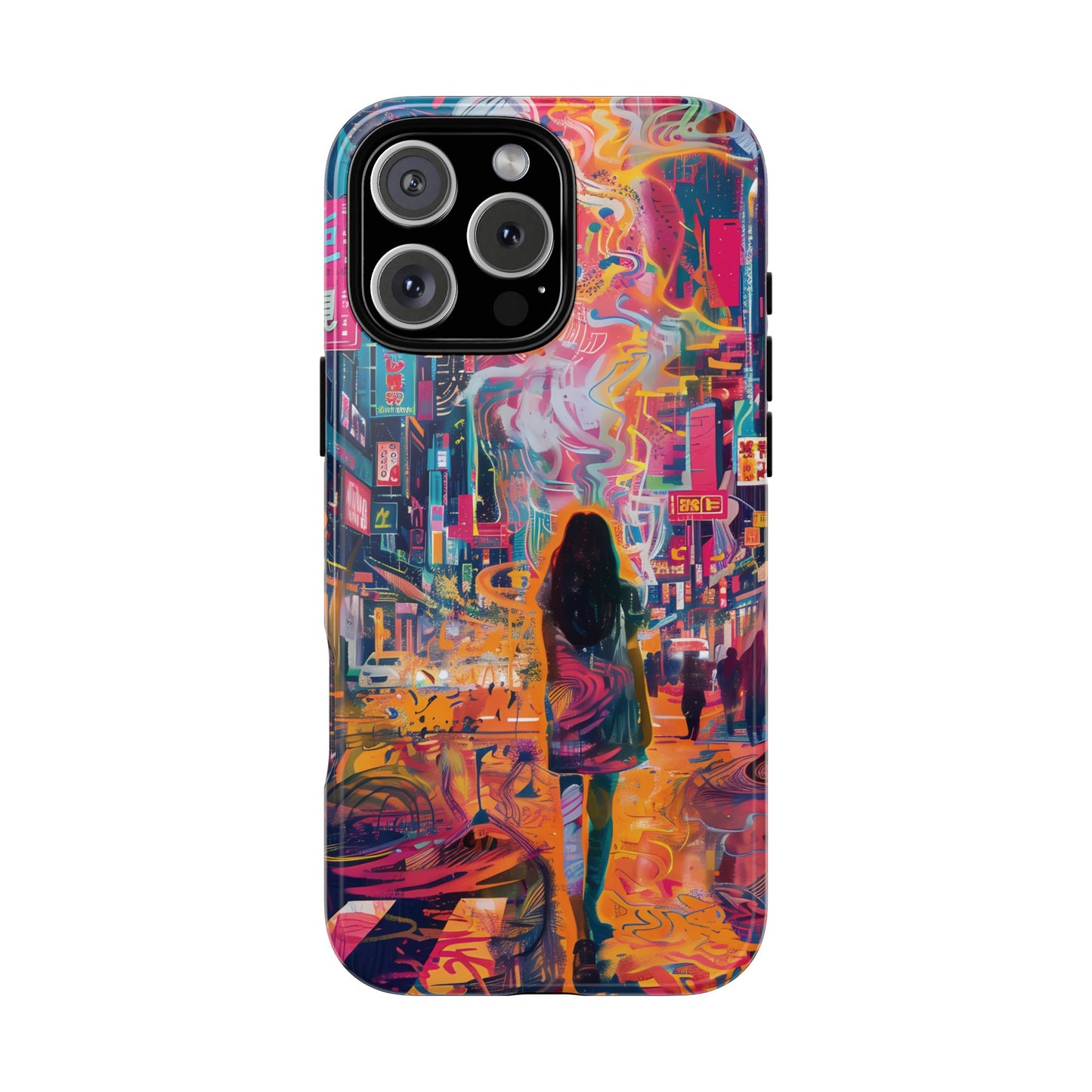 Vibrant Urban Wanderer