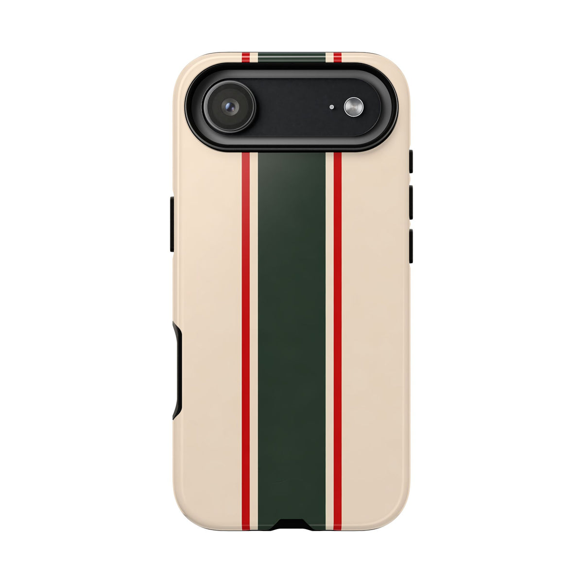 Green & Red Racing Stripes