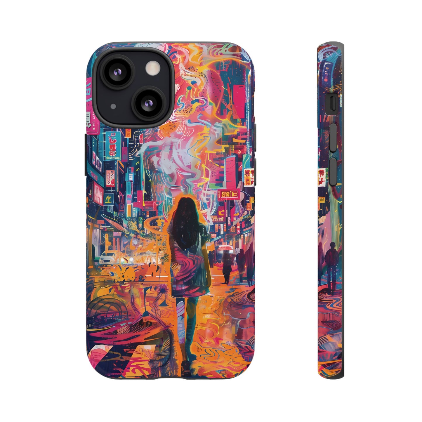 Vibrant Urban Wanderer