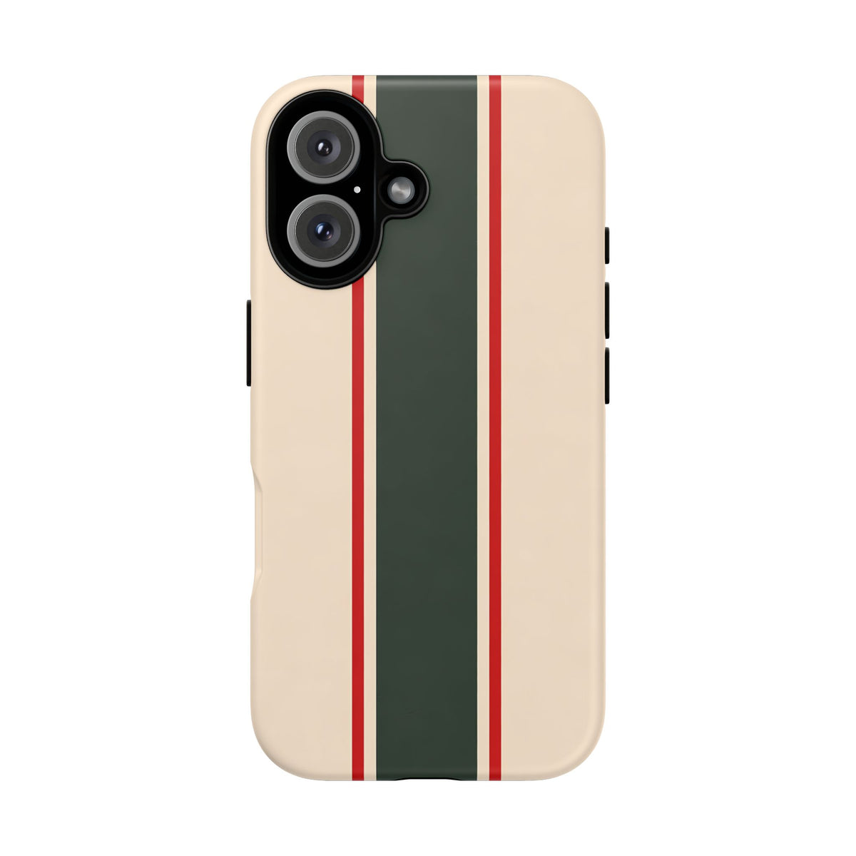 Green & Red Racing Stripes