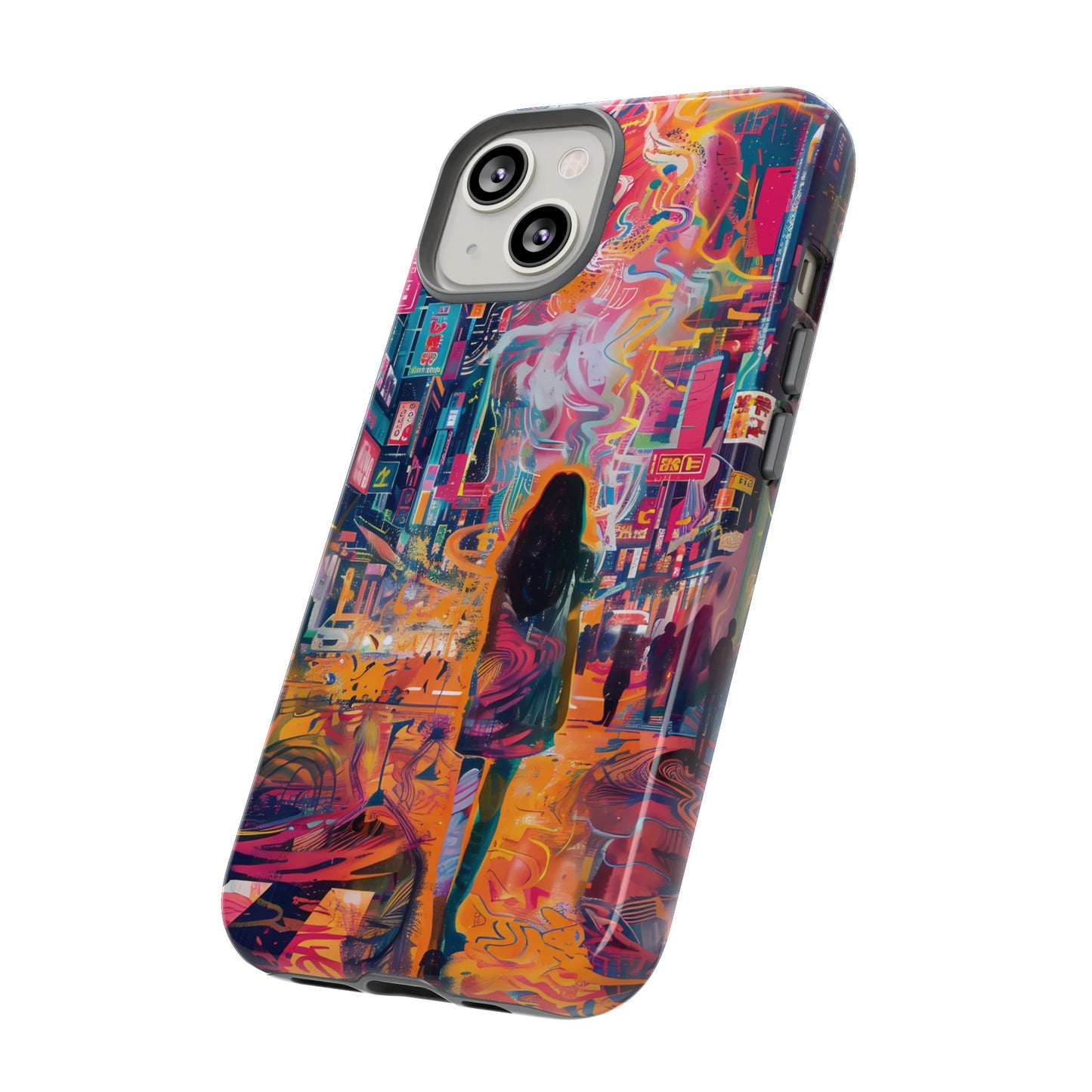 Vibrant Urban Wanderer