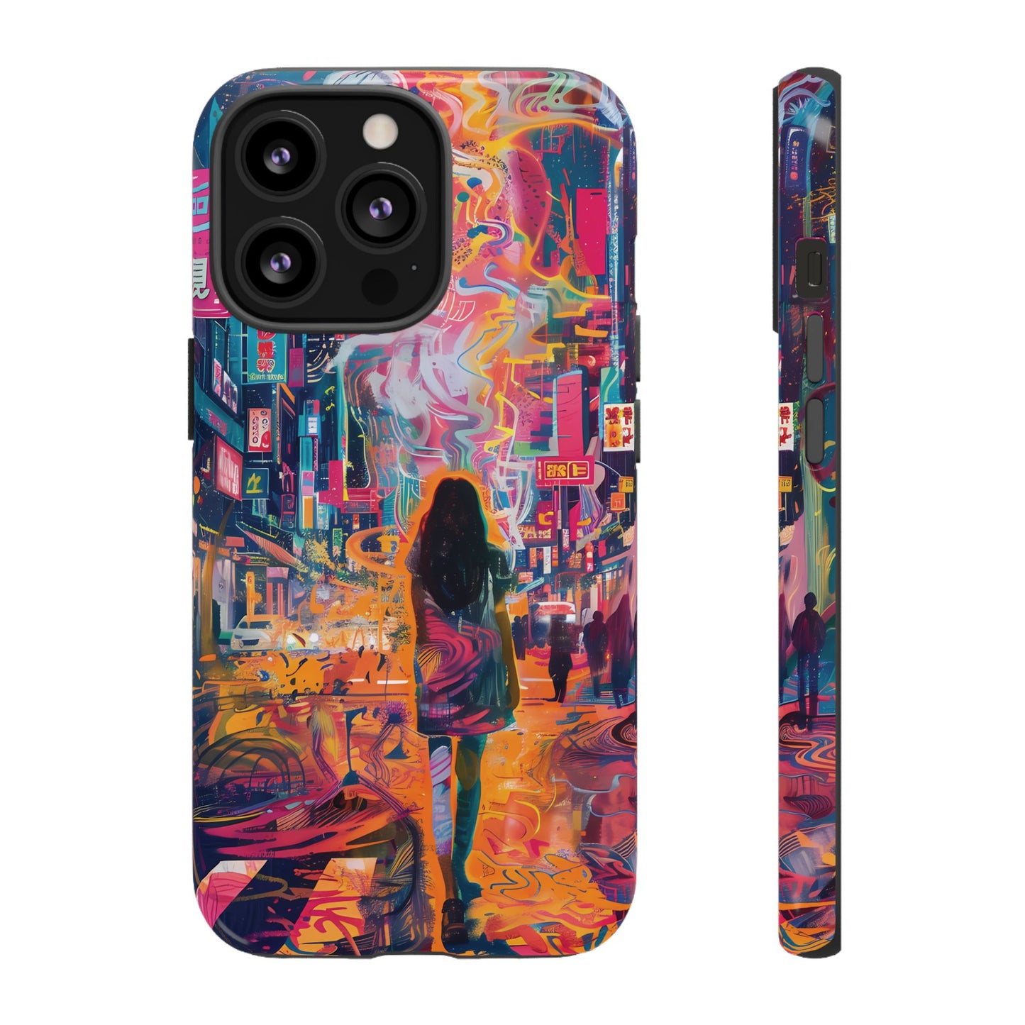 Vibrant Urban Wanderer