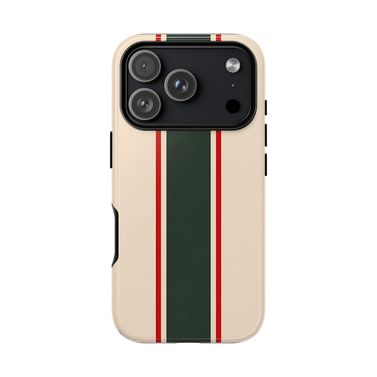 Green & Red Racing Stripes