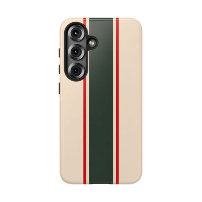 Green & Red Racing Stripes