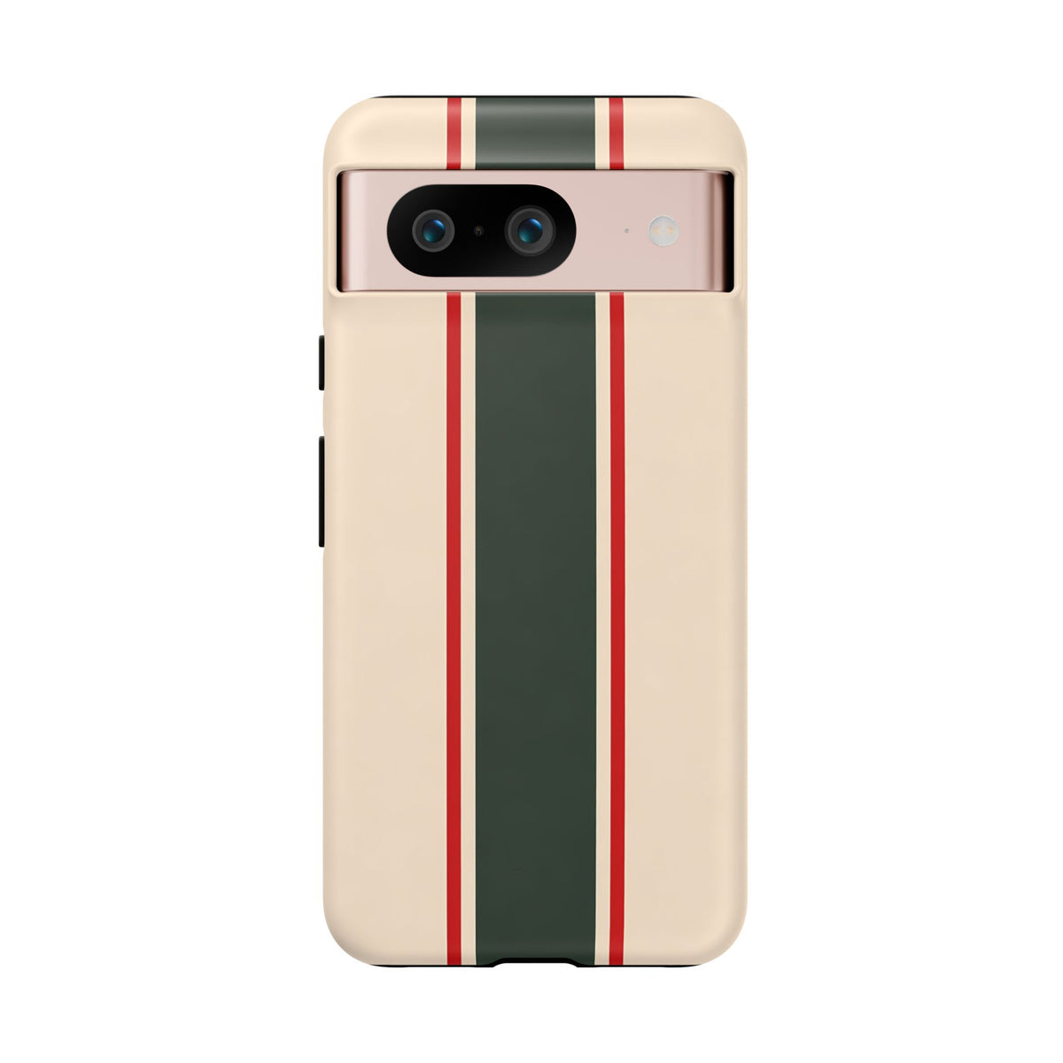Green & Red Racing Stripes
