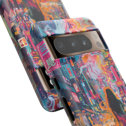 Vibrant Urban Wanderer