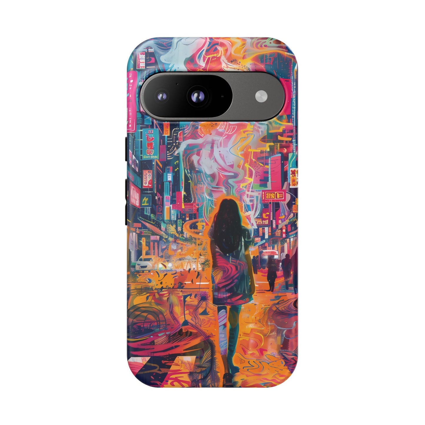 Vibrant Urban Wanderer