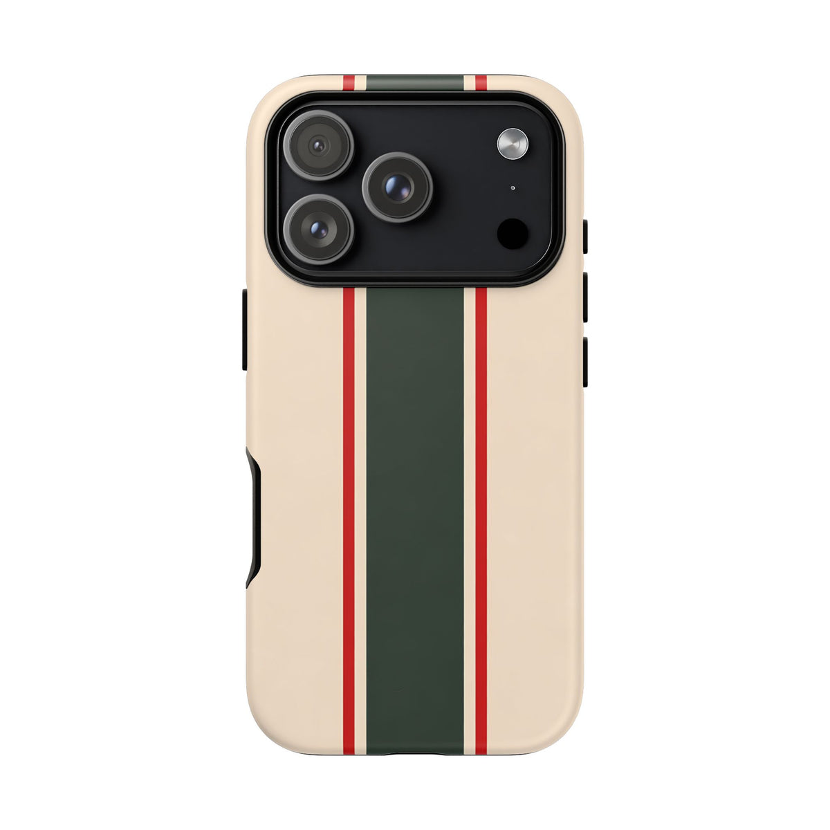Green & Red Racing Stripes