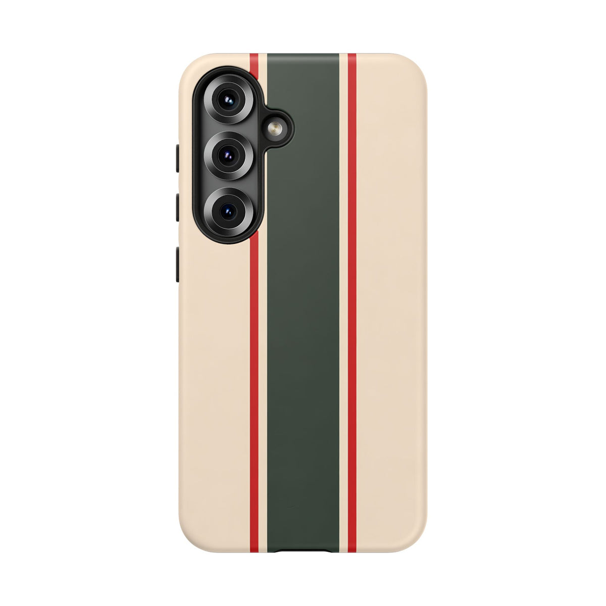 Green & Red Racing Stripes