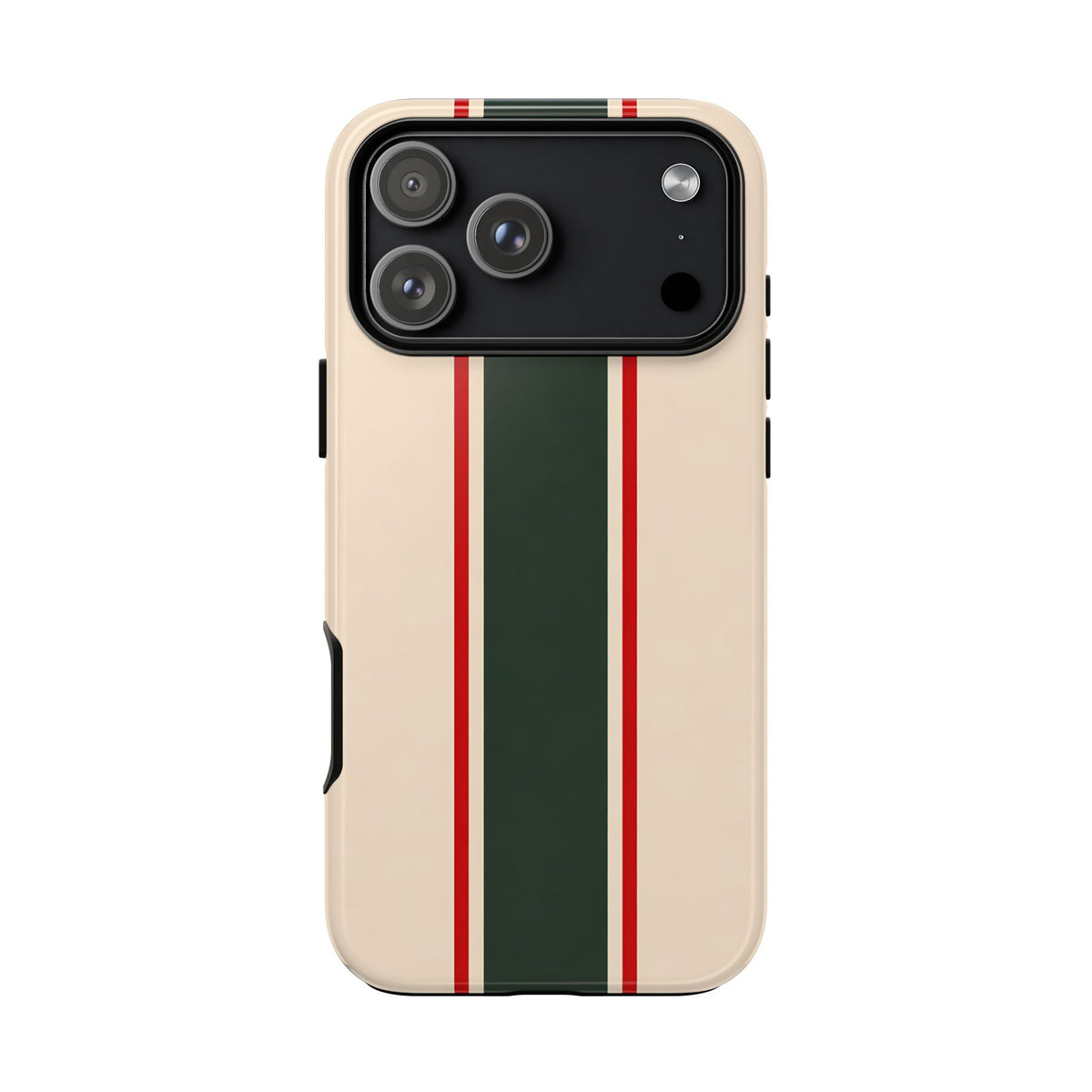 Green & Red Racing Stripes