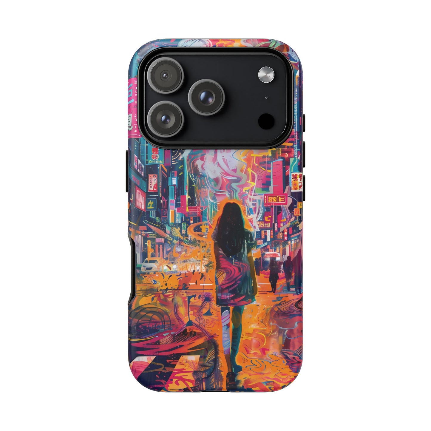 Vibrant Urban Wanderer