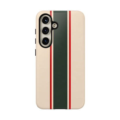 Green & Red Racing Stripes