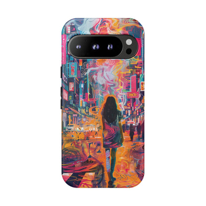 Vibrant Urban Wanderer