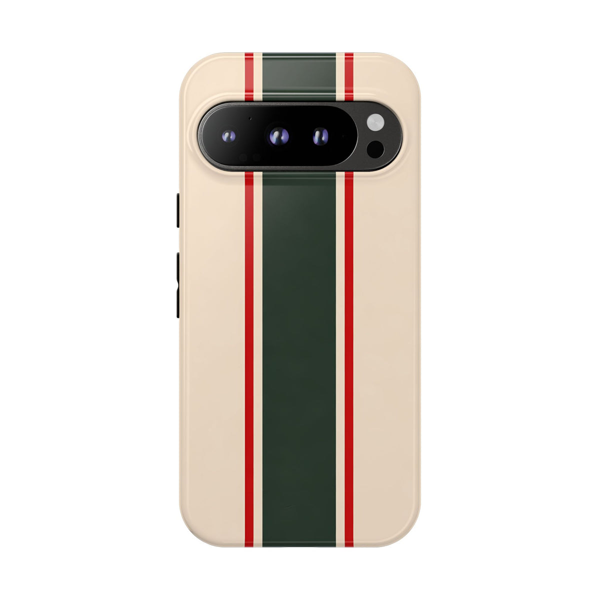 Green & Red Racing Stripes