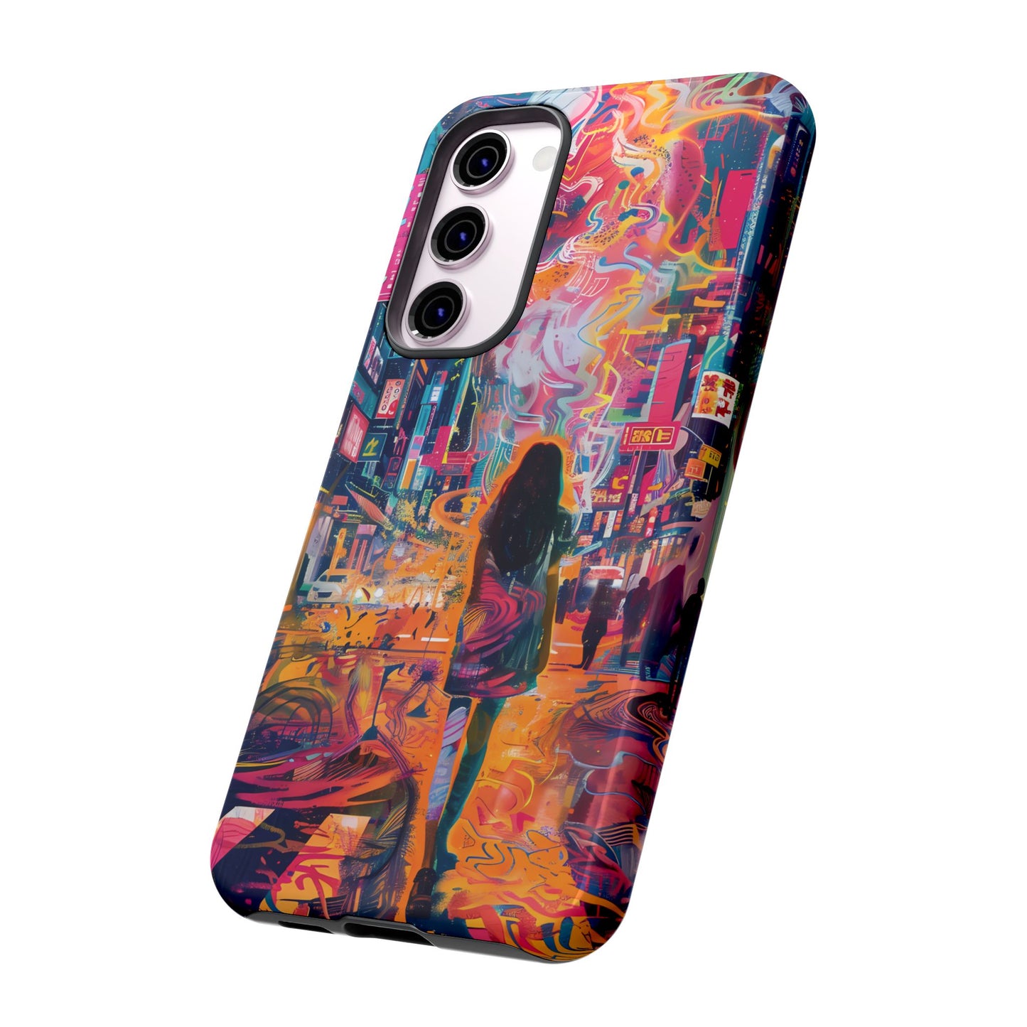 Vibrant Urban Wanderer