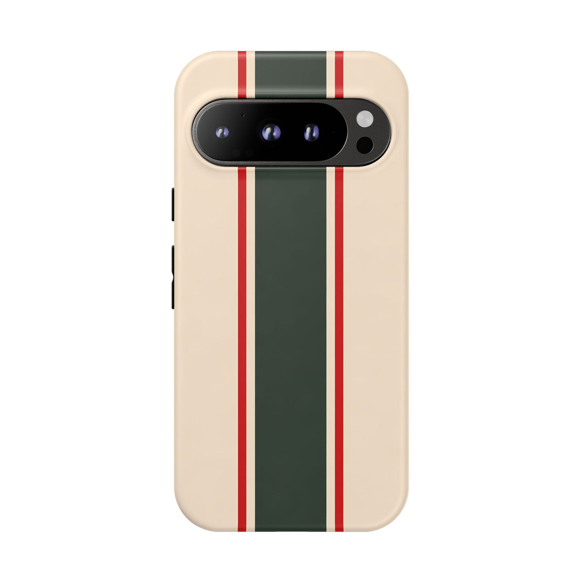 Green & Red Racing Stripes