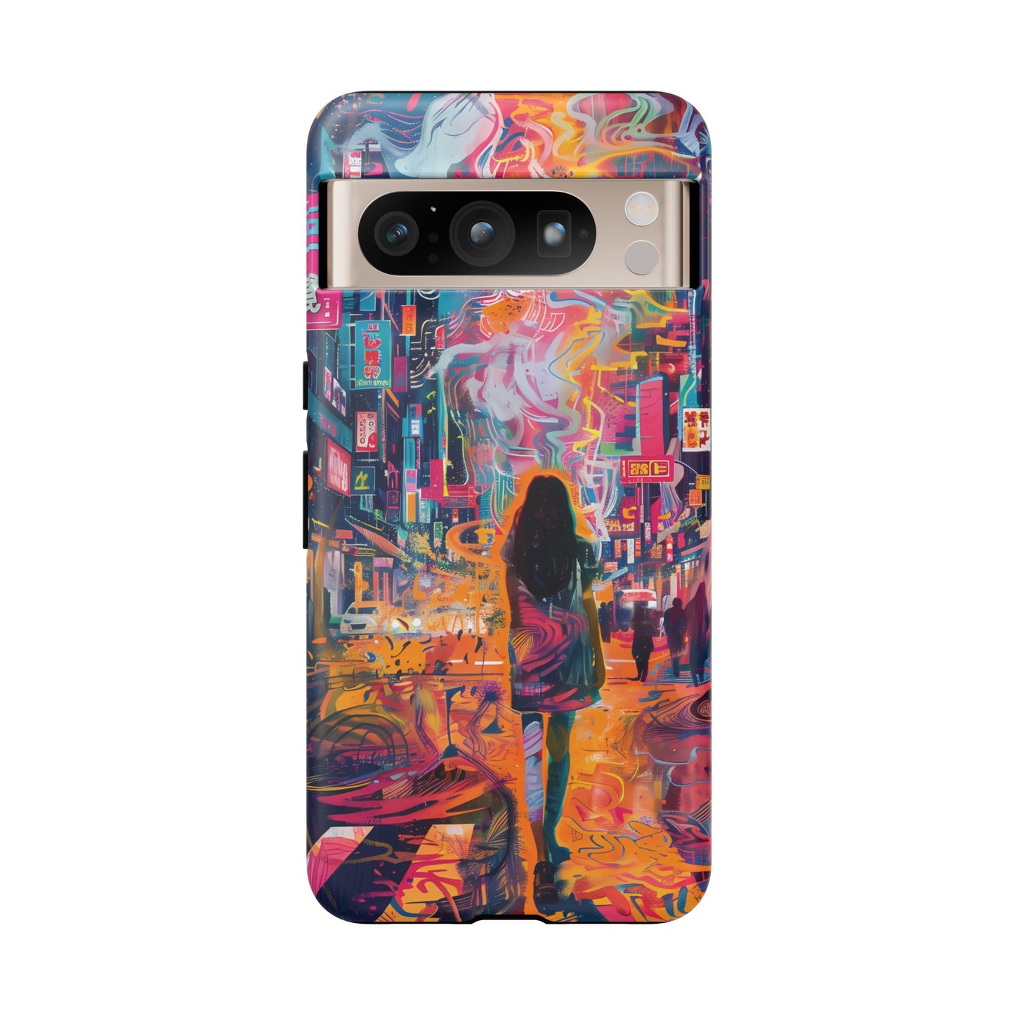 Vibrant Urban Wanderer