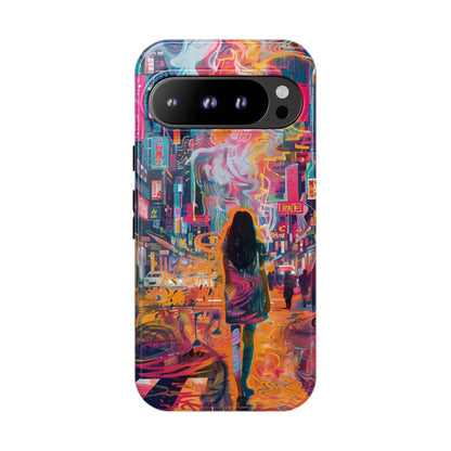 Vibrant Urban Wanderer