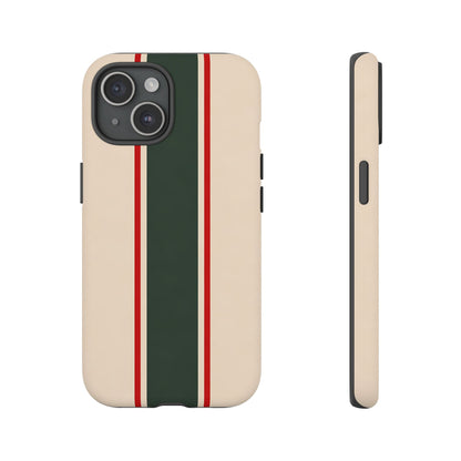Green & Red Racing Stripes