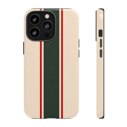 Green & Red Racing Stripes