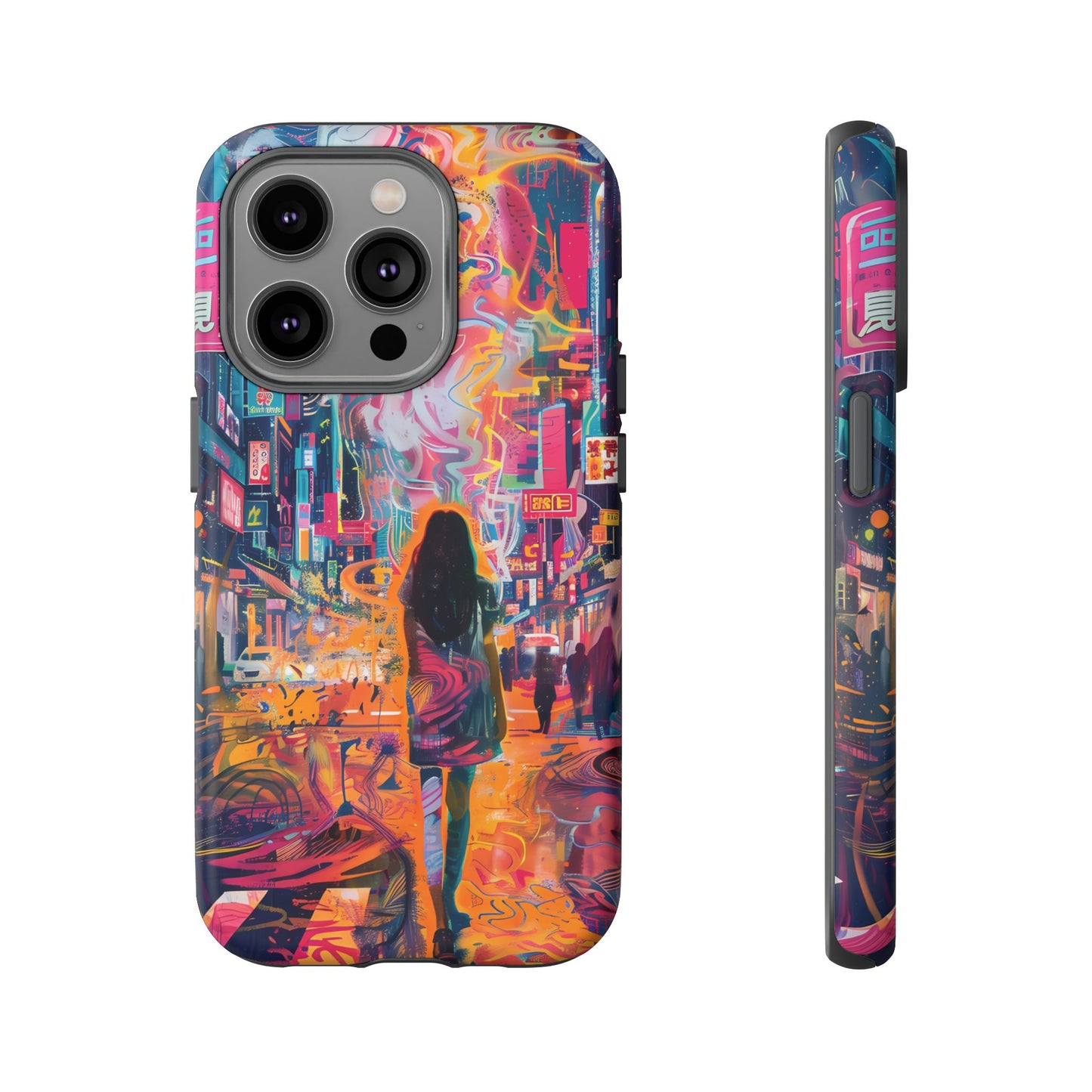 Vibrant Urban Wanderer