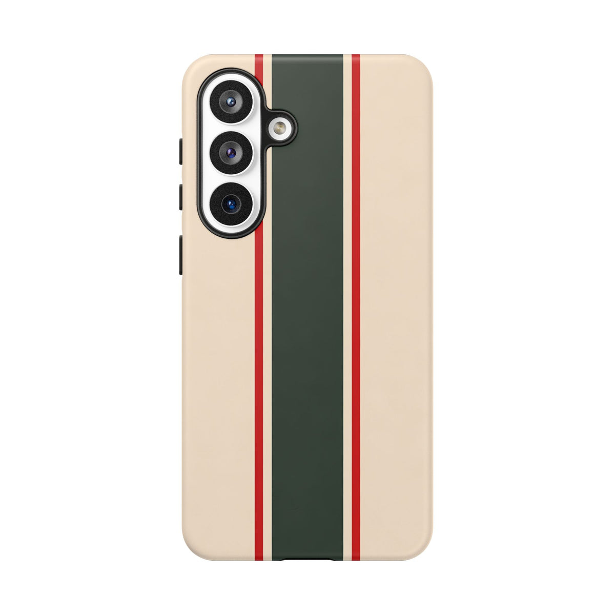 Green & Red Racing Stripes