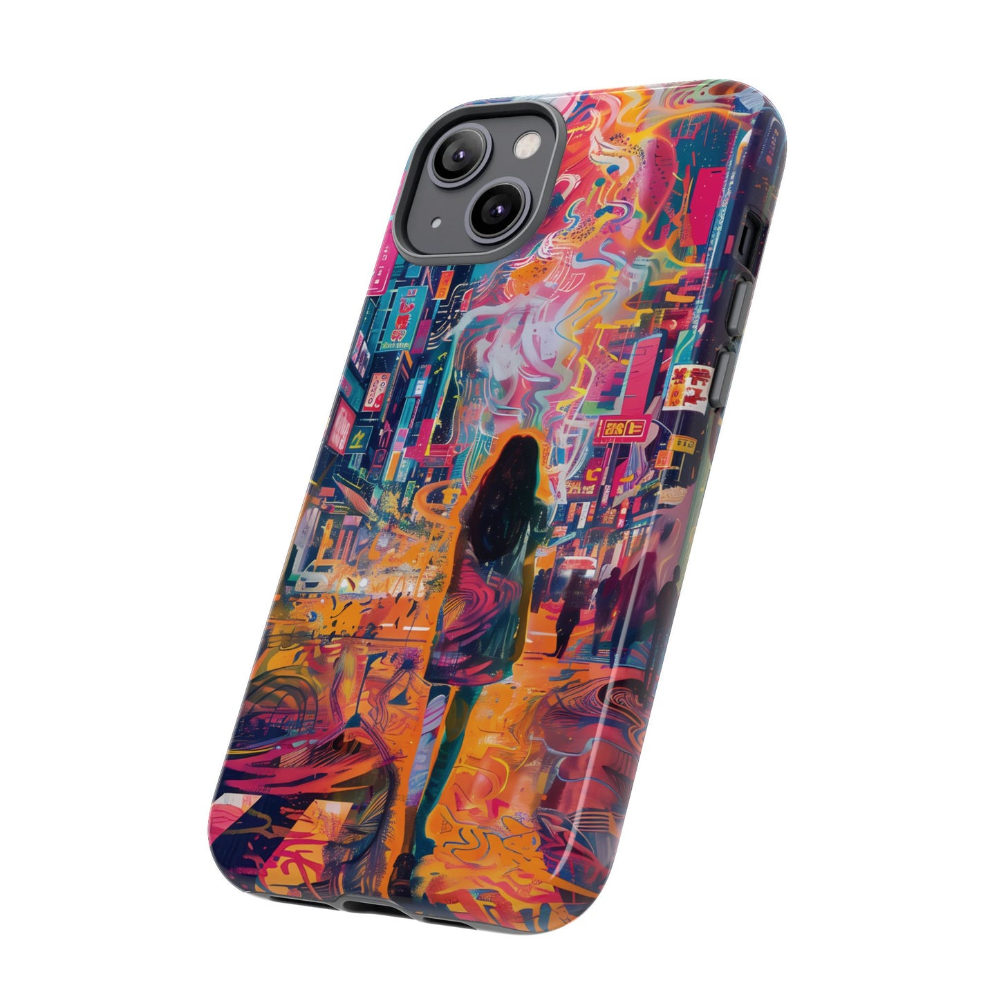 Vibrant Urban Wanderer