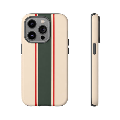 Green & Red Racing Stripes