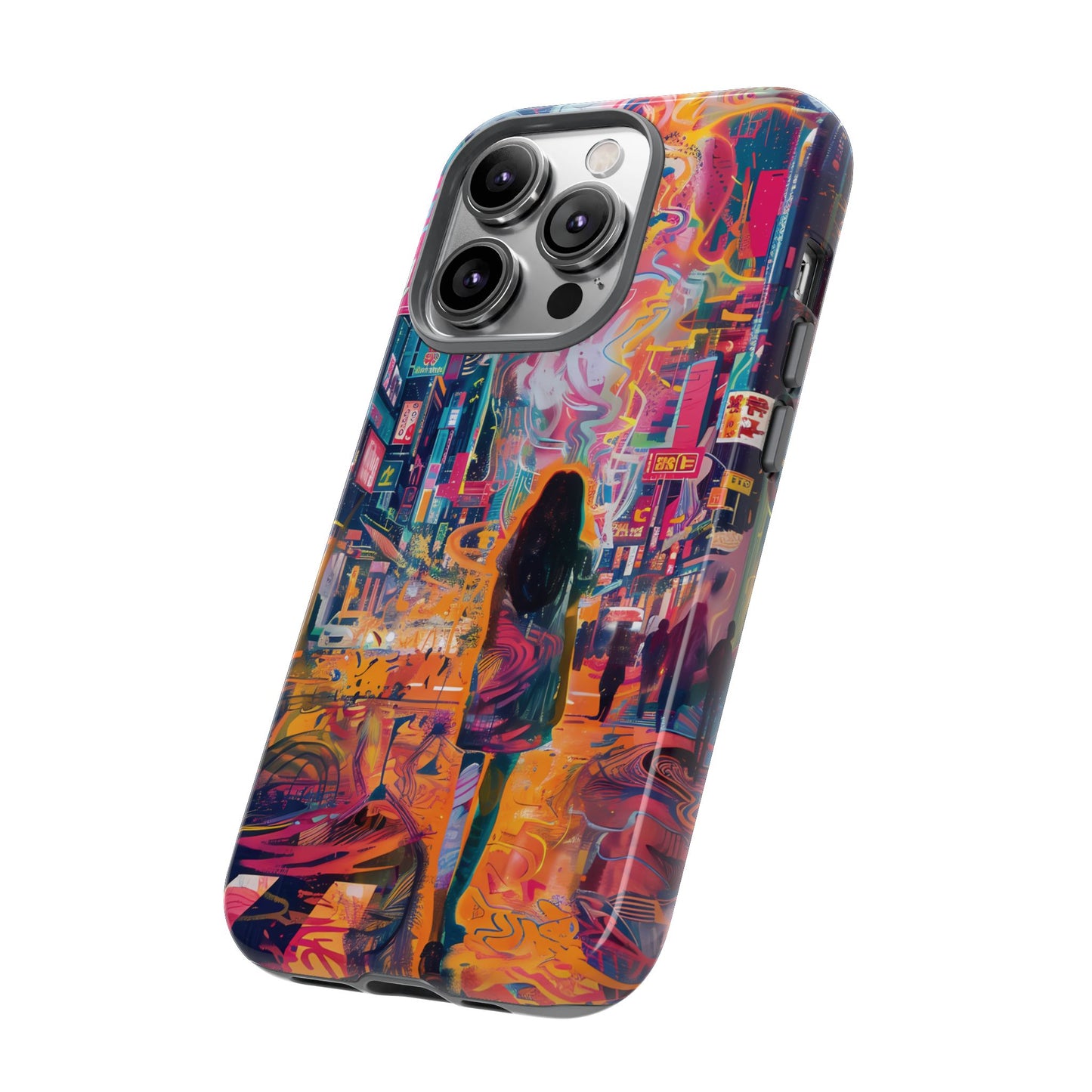 Vibrant Urban Wanderer