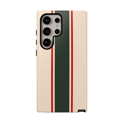 Green & Red Racing Stripes