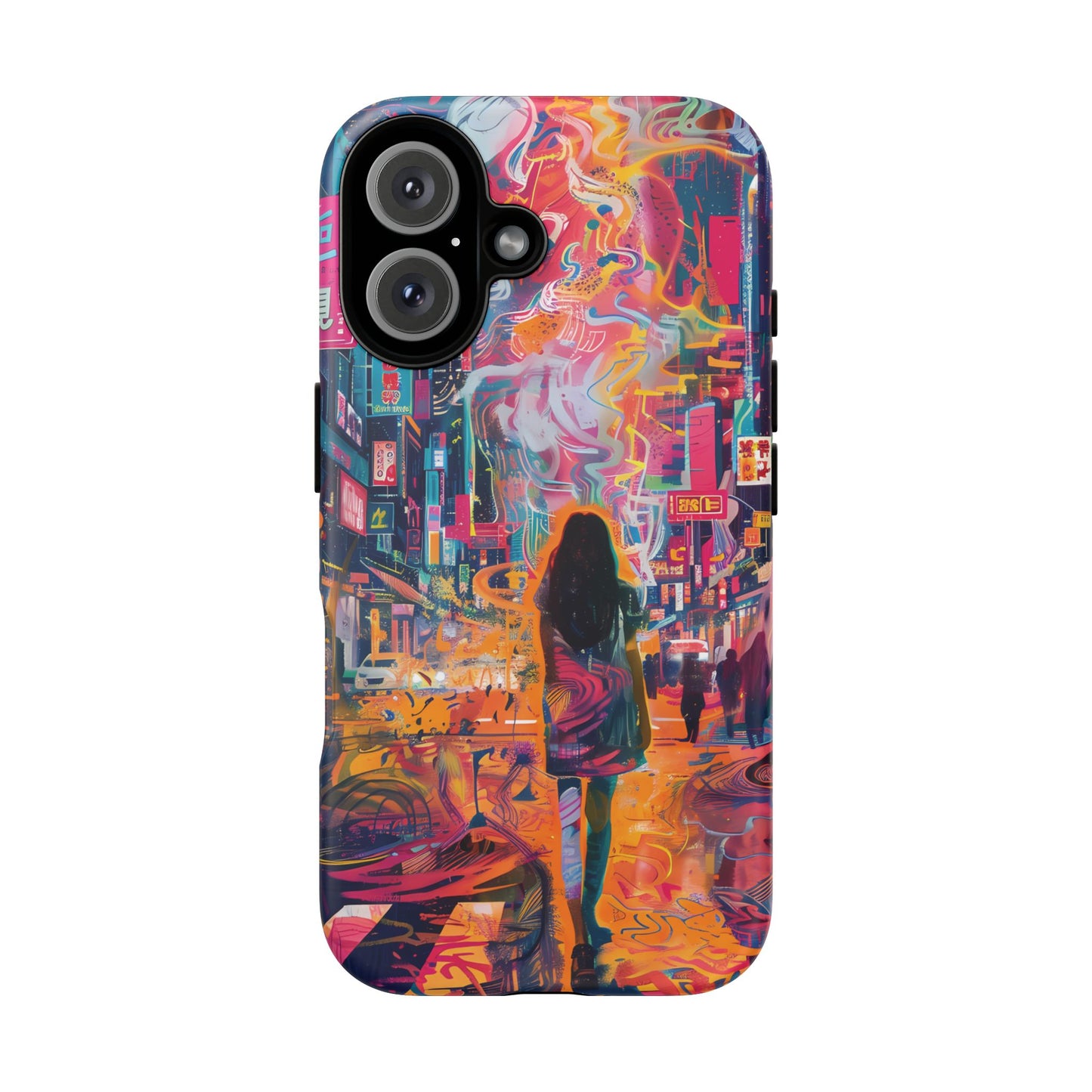 Vibrant Urban Wanderer