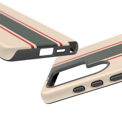 Green & Red Racing Stripes