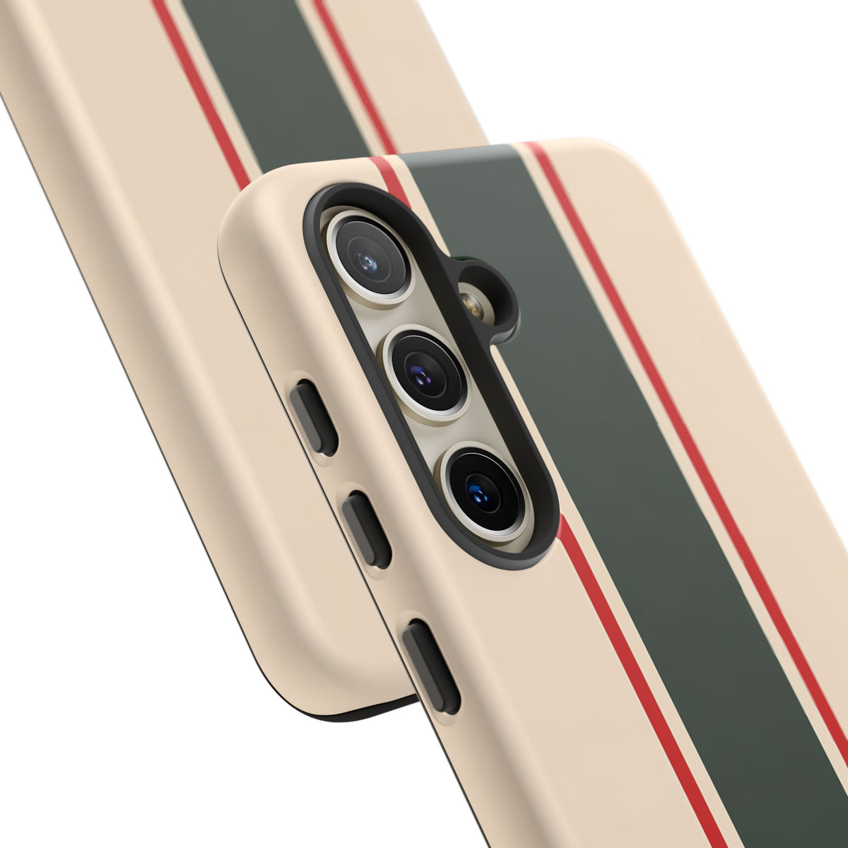 Green & Red Racing Stripes