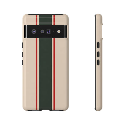 Green & Red Racing Stripes