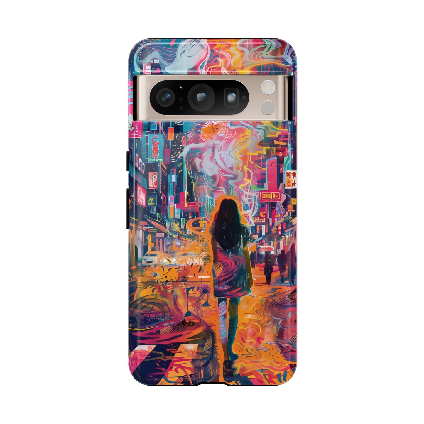 Vibrant Urban Wanderer