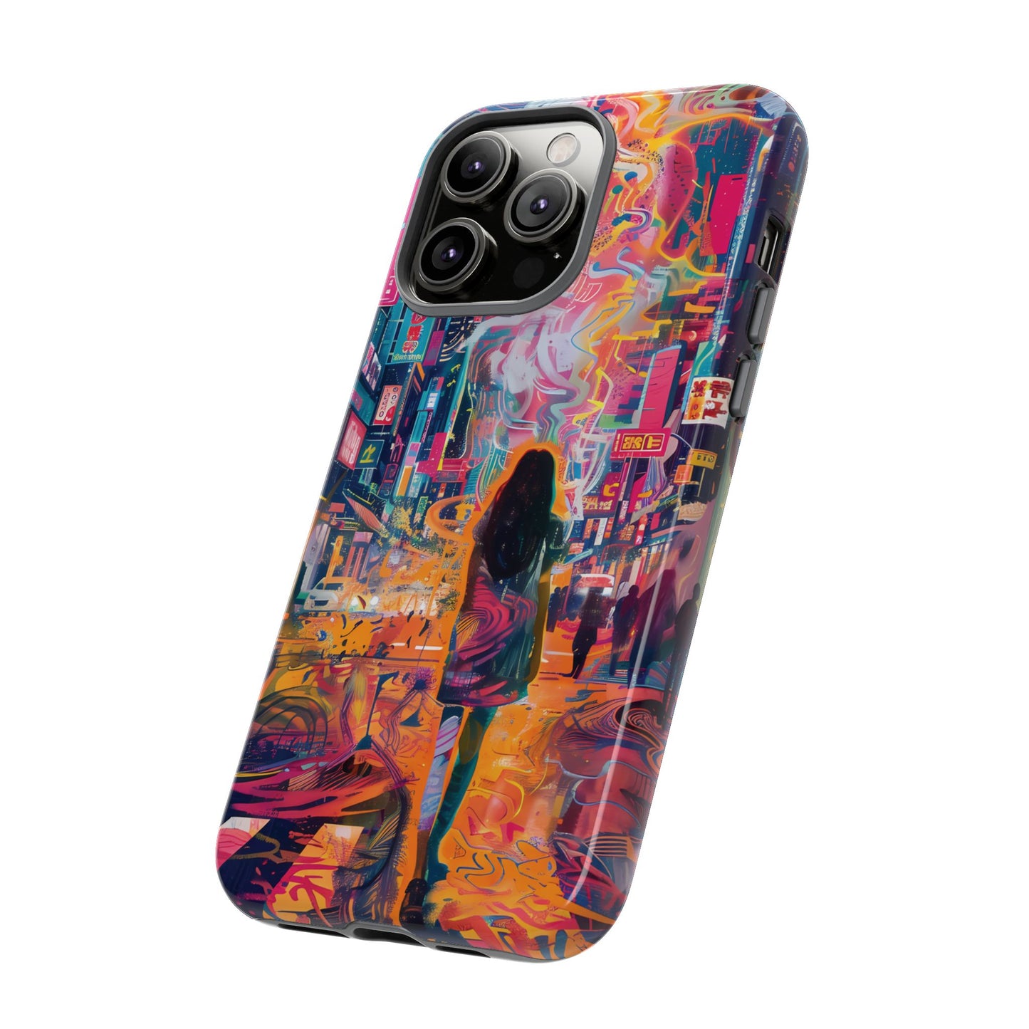 Vibrant Urban Wanderer