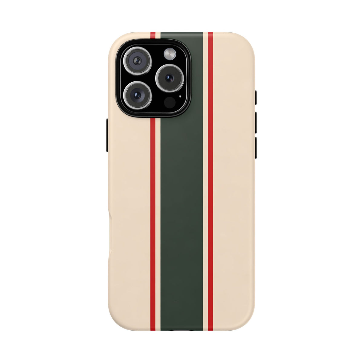 Green & Red Racing Stripes
