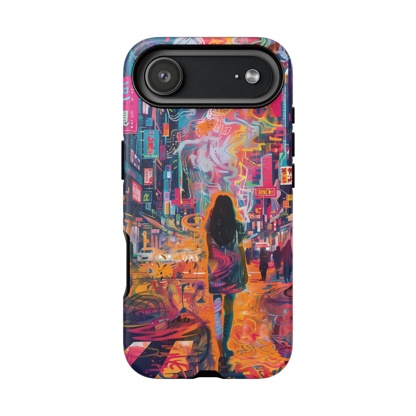 Vibrant Urban Wanderer