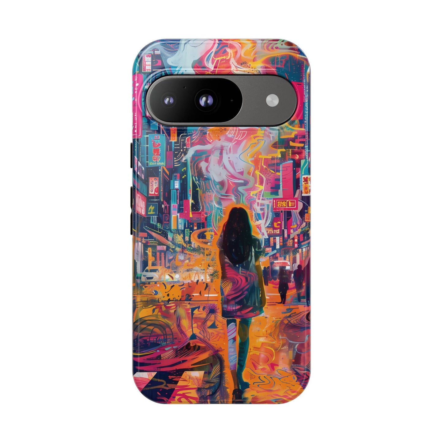 Vibrant Urban Wanderer