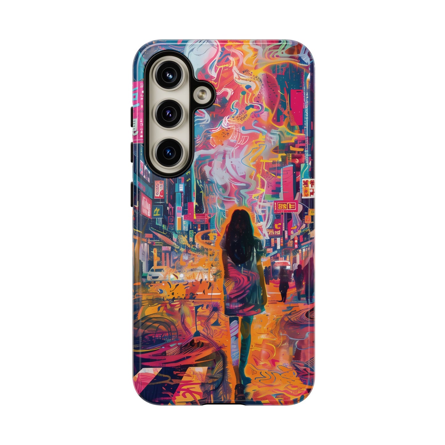 Vibrant Urban Wanderer