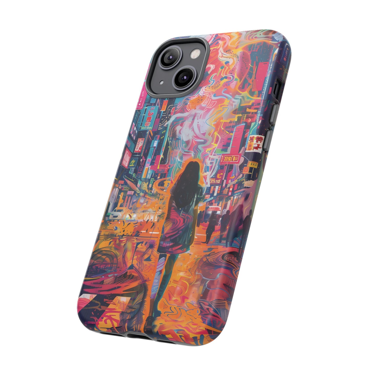 Vibrant Urban Wanderer