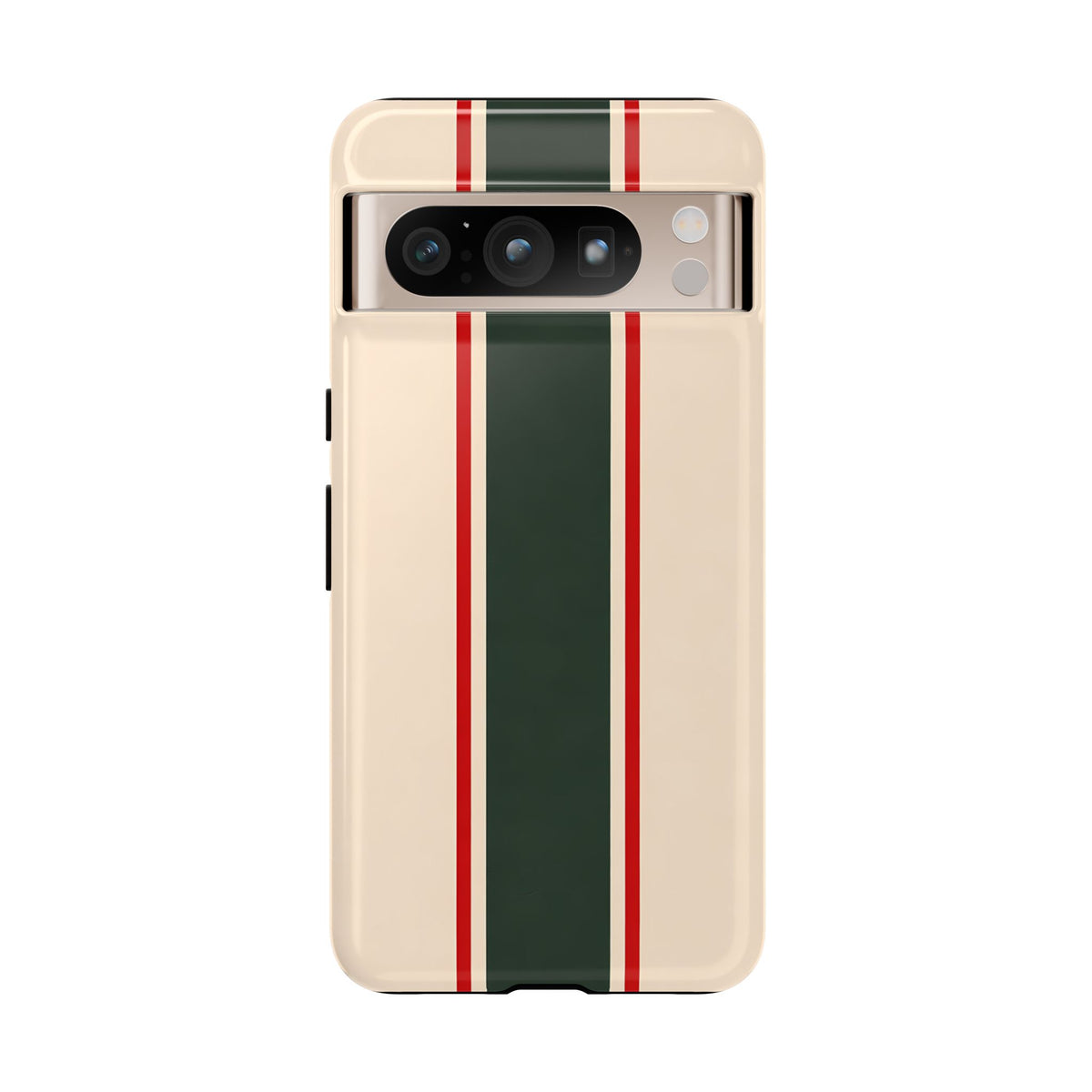 Green & Red Racing Stripes