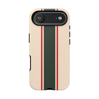 Green & Red Racing Stripes