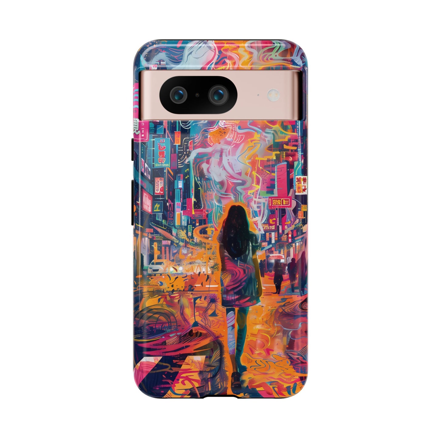 Vibrant Urban Wanderer