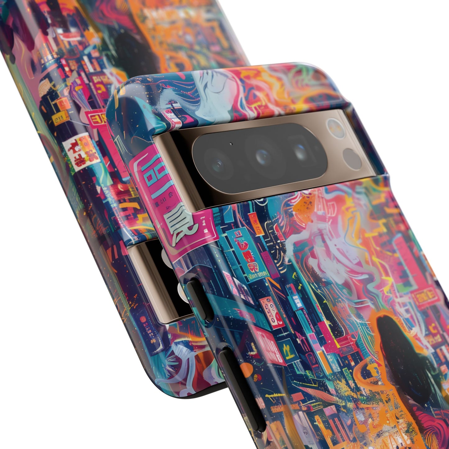 Vibrant Urban Wanderer