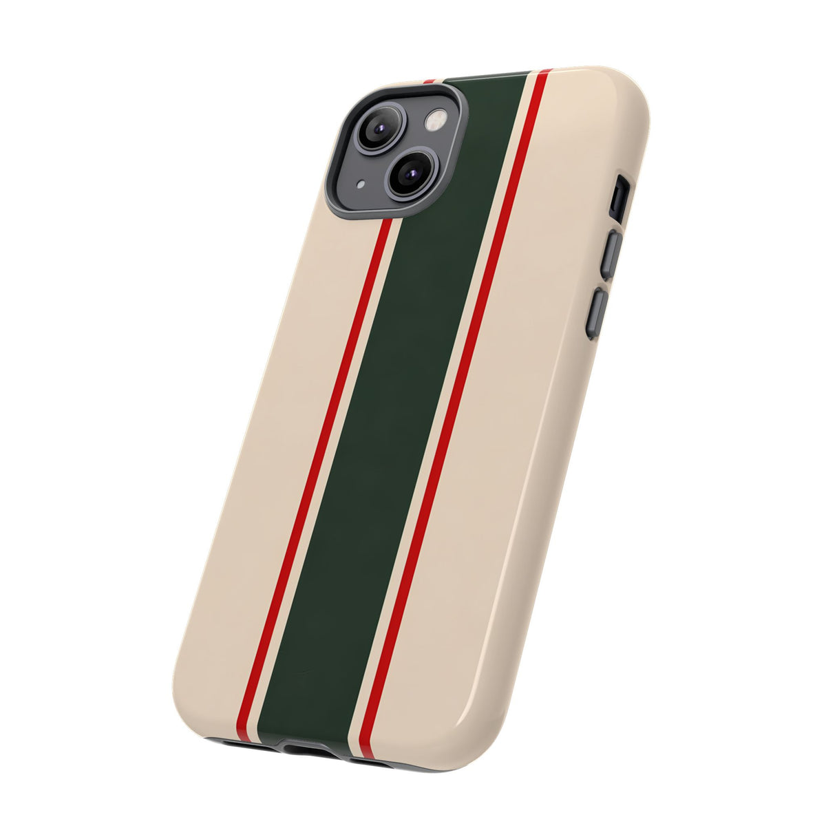 Green & Red Racing Stripes