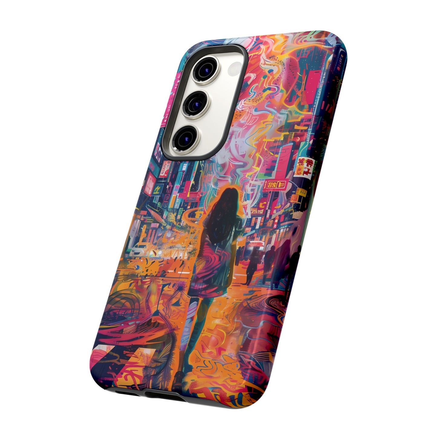 Vibrant Urban Wanderer