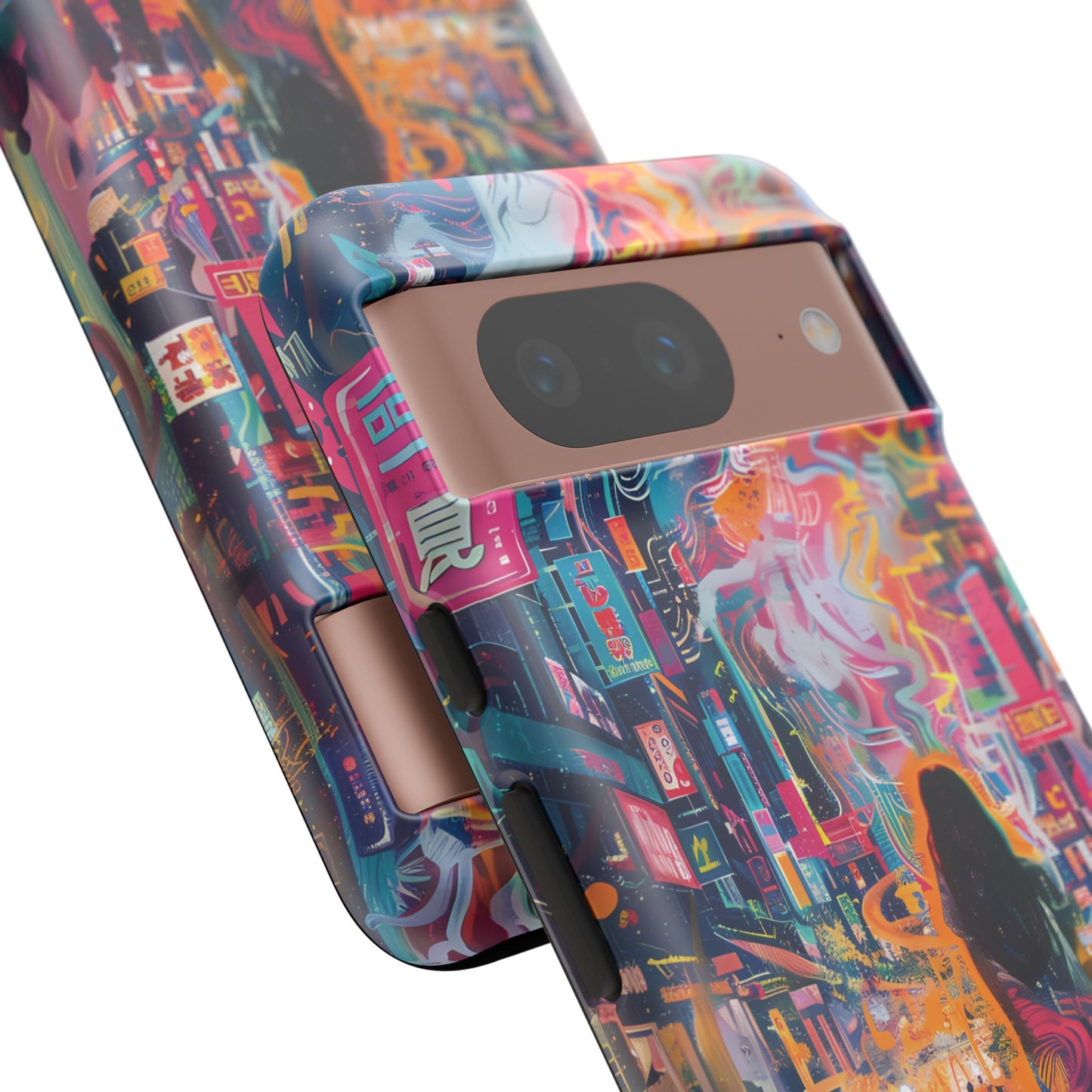 Vibrant Urban Wanderer