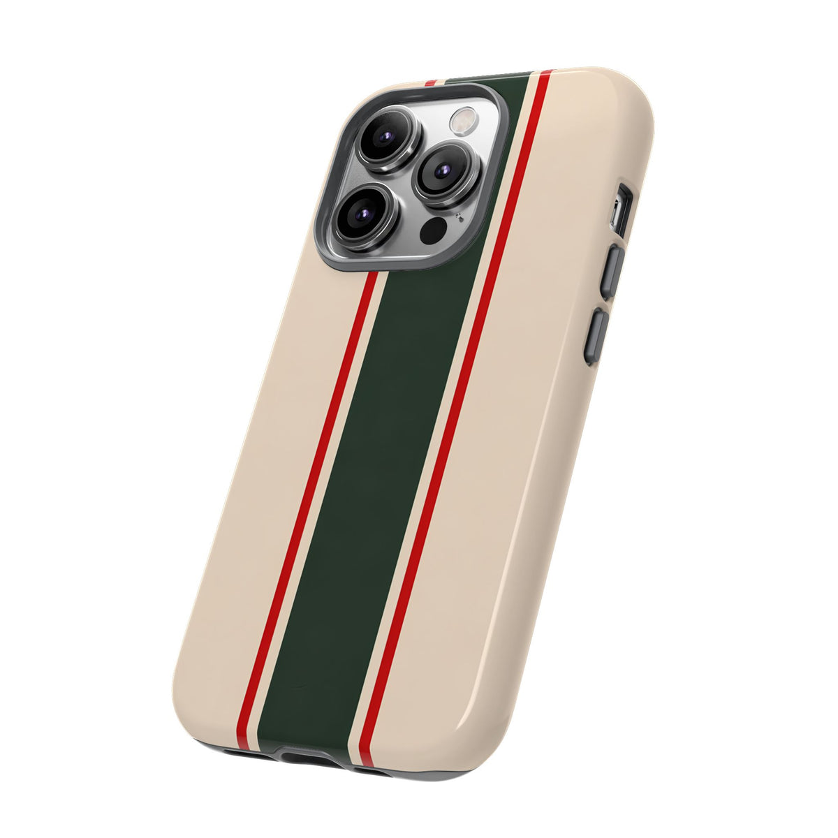 Green & Red Racing Stripes